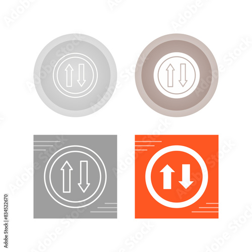 Traffic Sign Vector Icon