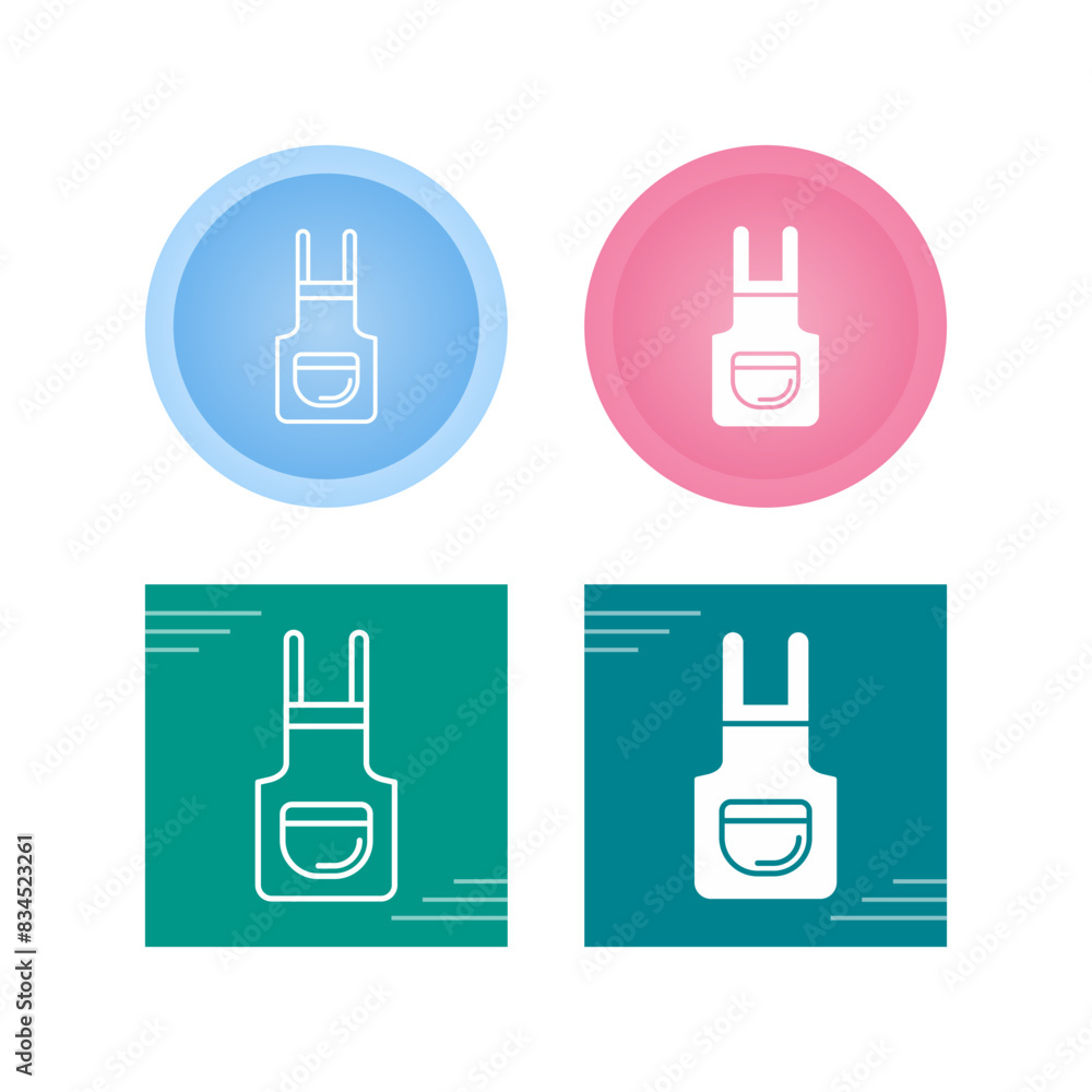 Apron Vector Icon Apron Vector Icon