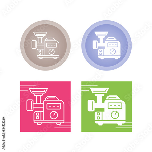Meat Grinder Vector Icon