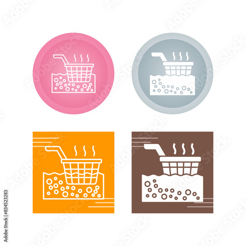 Deep Fryer Vector Icon