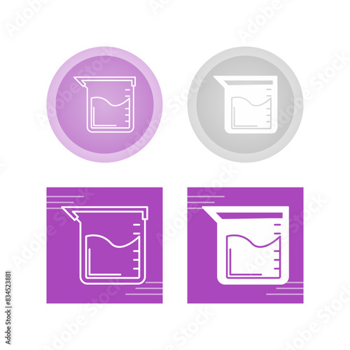 Beaker Vector Icon