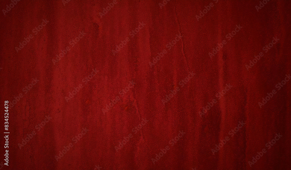 赤黒の背景のグラデーション。デザイン、レイアウト用の赤いテクスチャ背景の壁紙。空の空白のグランジの赤い背景。クリスマス、新年、バレンタインデーのモックアップ。ヴィンテージ紙	