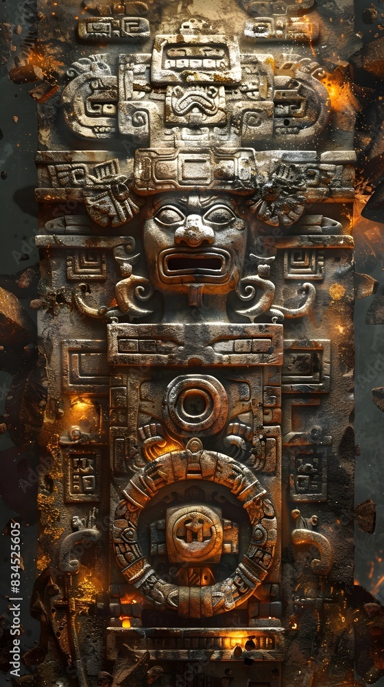 Mesmerizing Mayan Monolithic Masterpiece:Carved Stone Tablets Reveal Intricate Pre-Columbian Symbolism and Mythos Mesmerizing Mayan Monolithic Masterpiece:Carved Stone Tablets Reveal Intricate Pre-Columbian Symbolism and Mythos