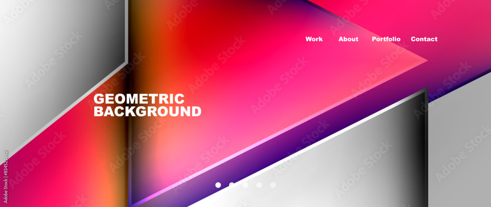 Gradient triangle geometric minimal wallpaper Gradient triangle geometric minimal wallpaper