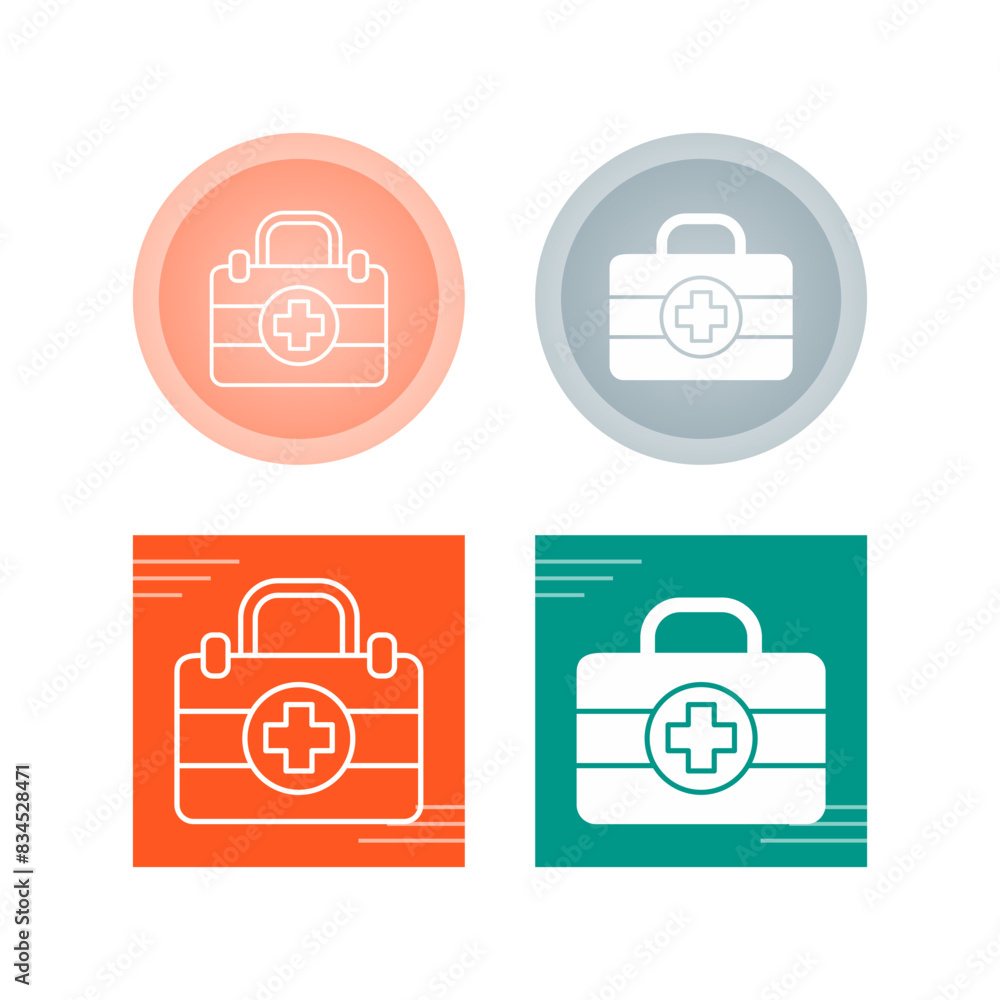 First Aid Kit Vector Icon First Aid Kit Vector Icon