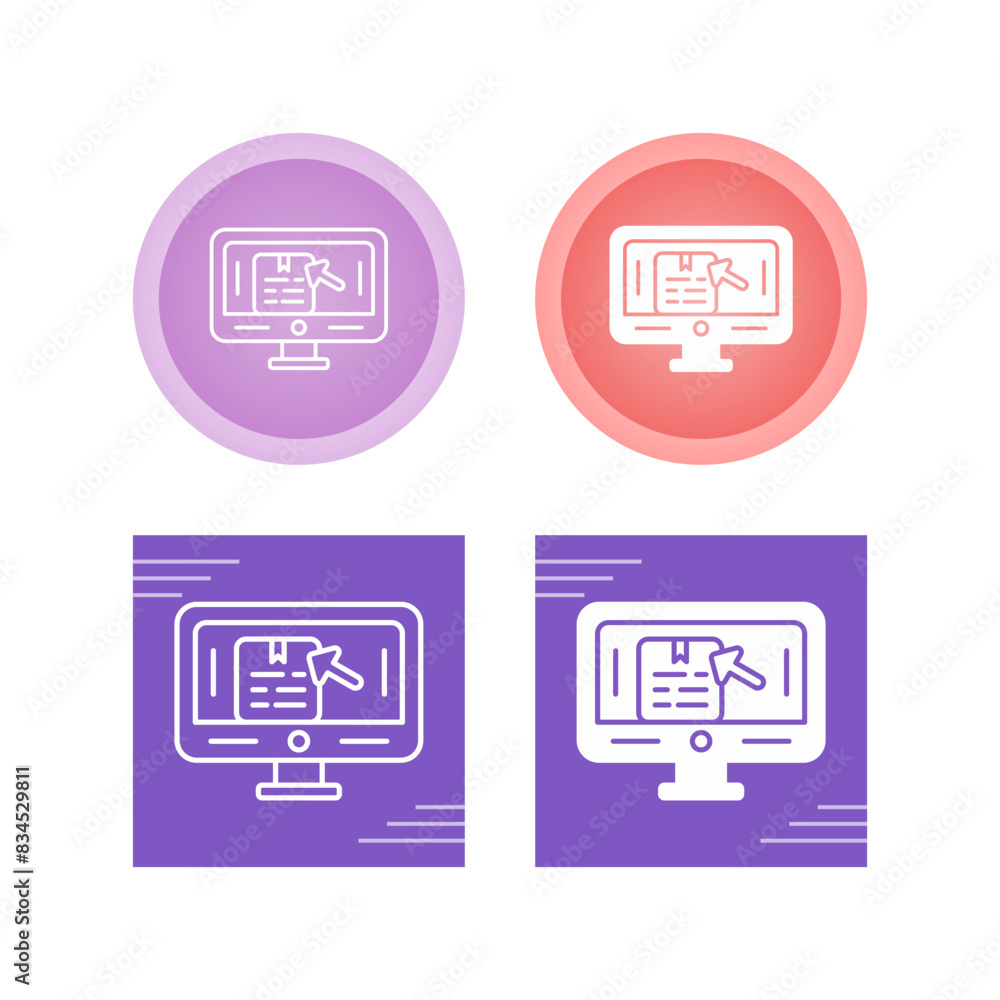 Digital Booking Vector Icon Digital Booking Vector Icon