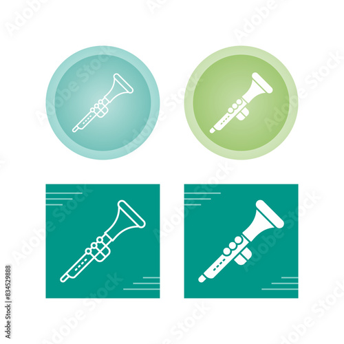Clarinet Vector Icon