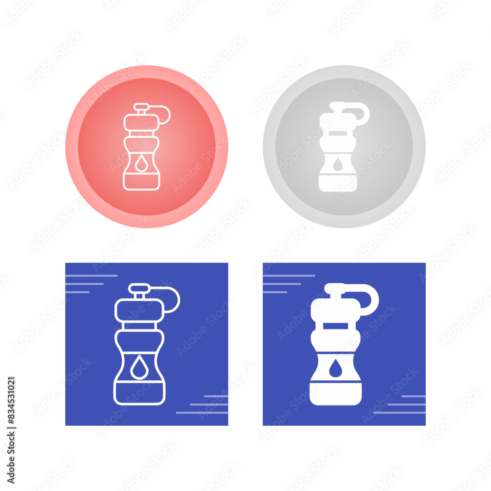 Water Bottle Vector Icon Water Bottle Vector Icon