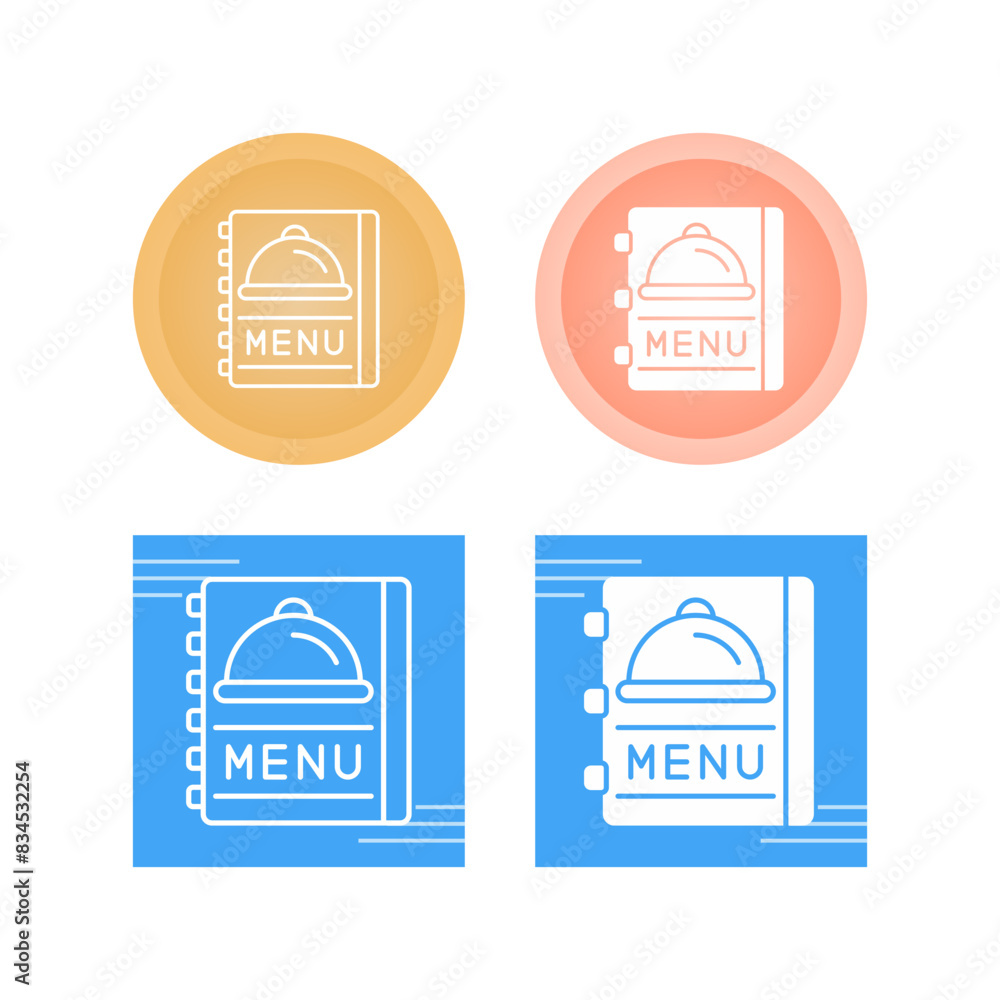 Food Menu Vector Icon Food Menu Vector Icon