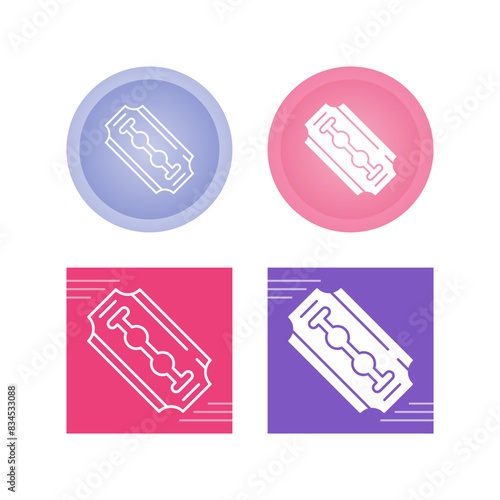Razor Blade Vector Icon