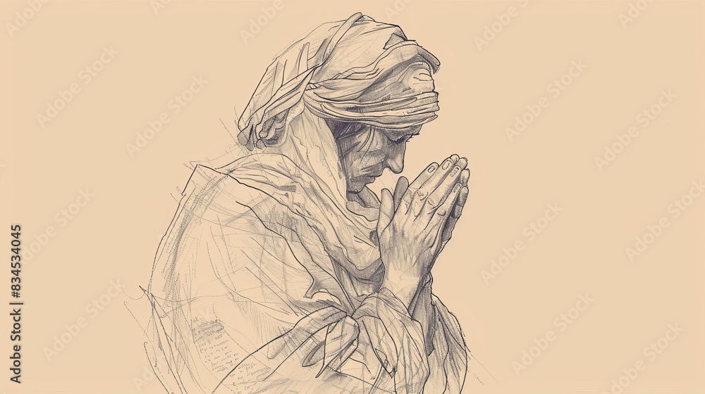 Biblical Illustration of Psalms 28: Prayer for Help and Thanksgiving, Seeking God's Intervention, Expressing Gratitude for Strength and Saving Work on Beige Background with Copyspace Biblical Illustration of Psalms 28: Prayer for Help and Thanksgiving, Seeking God's Intervention, Expressing Gratitude for Strength and Saving Work on Beige Background with Copyspace