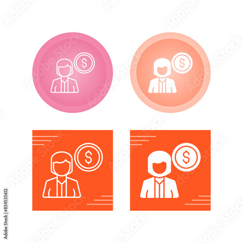 Buyer Vector Icon