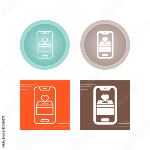 Online Donation Vector Icon