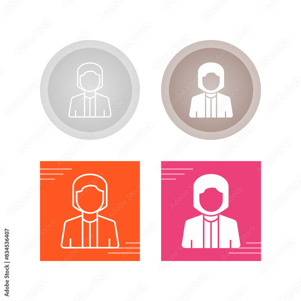 Employe Vector Icon Employe Vector Icon