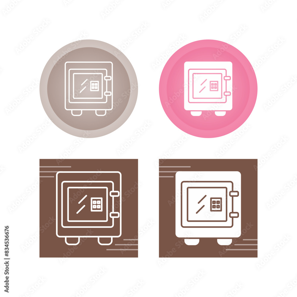 Safebox Vector Icon Safebox Vector Icon