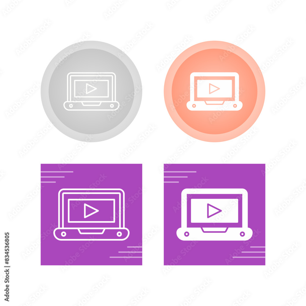 Video Tutorial Vector Icon Video Tutorial Vector Icon