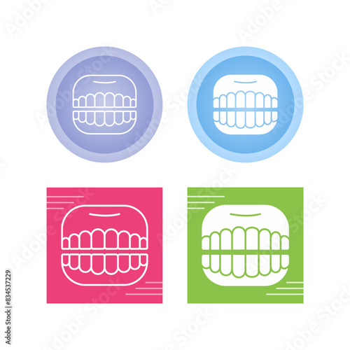 Denture Vector Icon