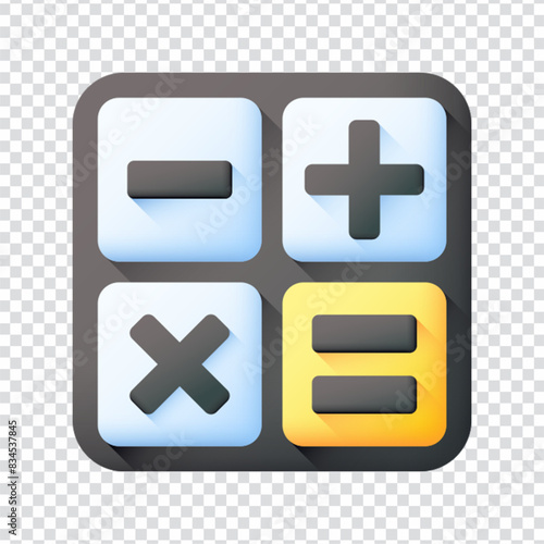 Calculator icon vector design in eps 10