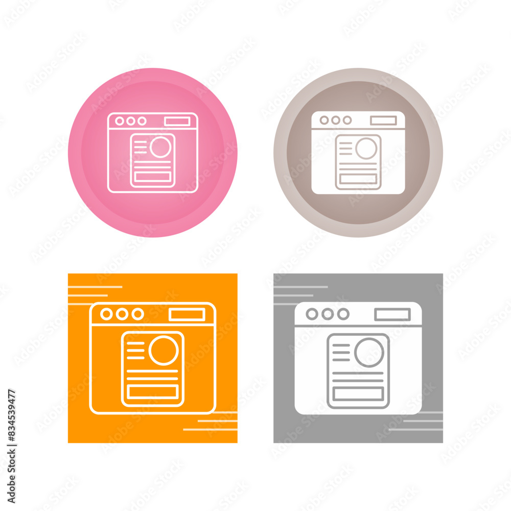 Blog Vector Icon Blog Vector Icon