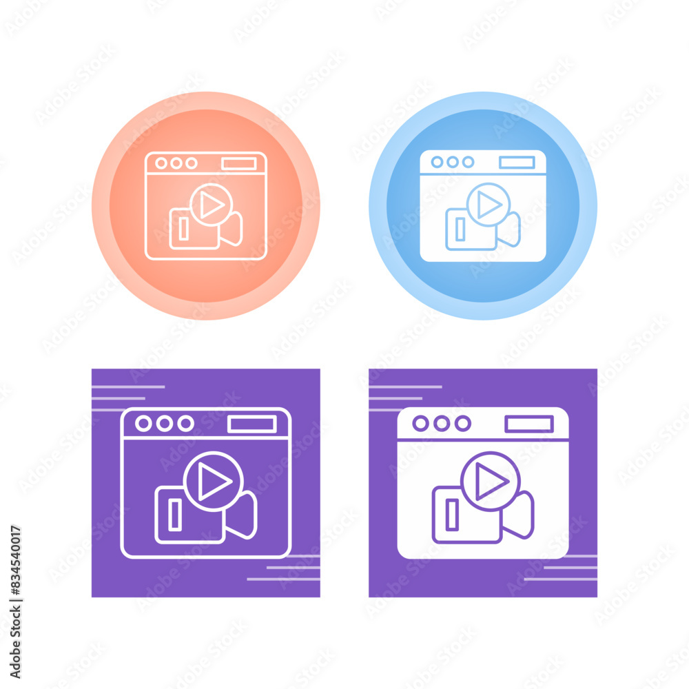 Vlog Vector Icon