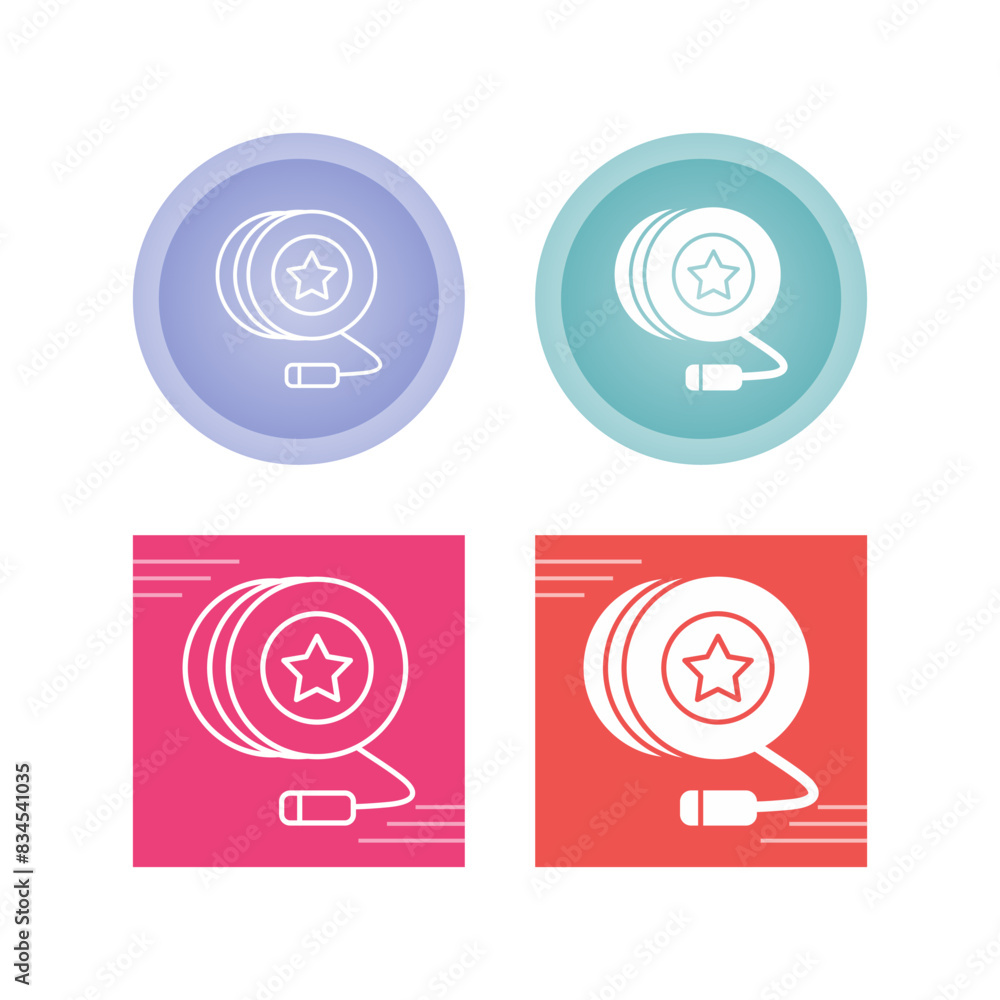 Yoyo Vector Icon Yoyo Vector Icon