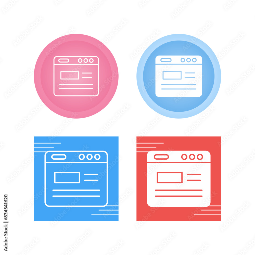 Unique Vector Icon Unique Vector Icon
