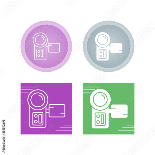 Video Camera Vector Icon