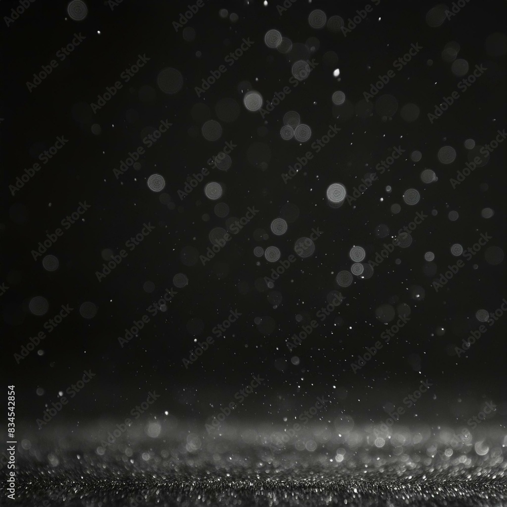 Obraz premium 黒背景/玉ボケ