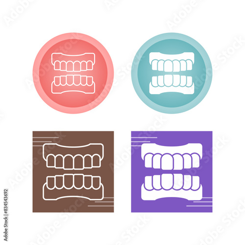 Denture Vector Icon