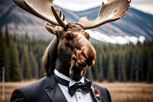 moose Tuxedo suit photo
