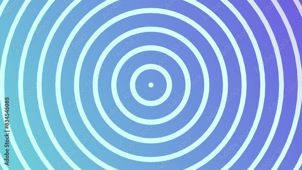 Circle Line Blue Gradient Color Background in Motion Circle Line Blue Gradient Color Background in Motion
