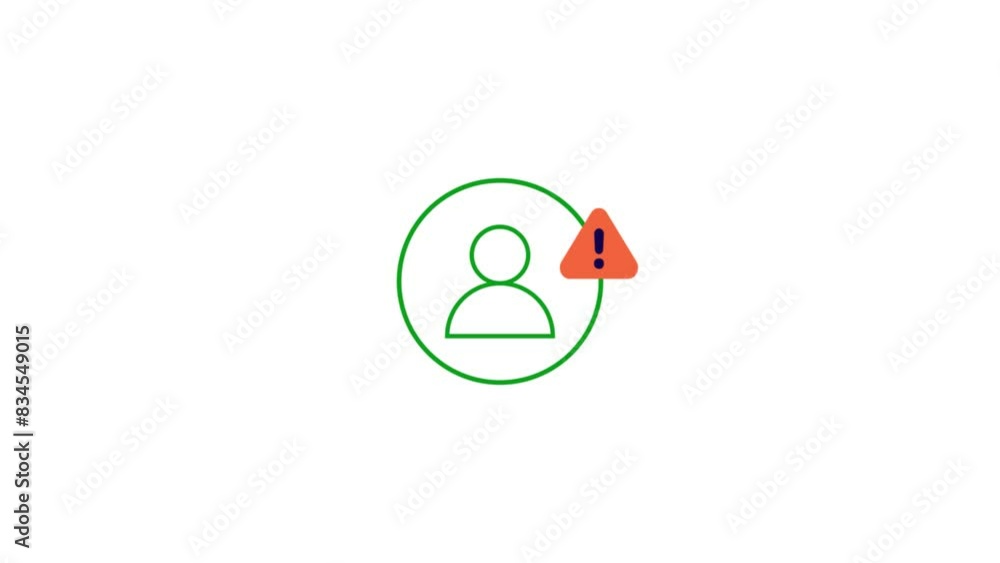 Verified User Warning Alert. password protected, personal data protection Verified User Warning Alert. password protected, personal data protection