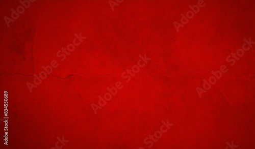 赤黒の背景のグラデーション。デザイン、レイアウト用の赤いテクスチャ背景の壁紙。空の空白のグランジの赤い背景。クリスマス、新年、バレンタインデーのモックアップ。ヴィンテージ紙 