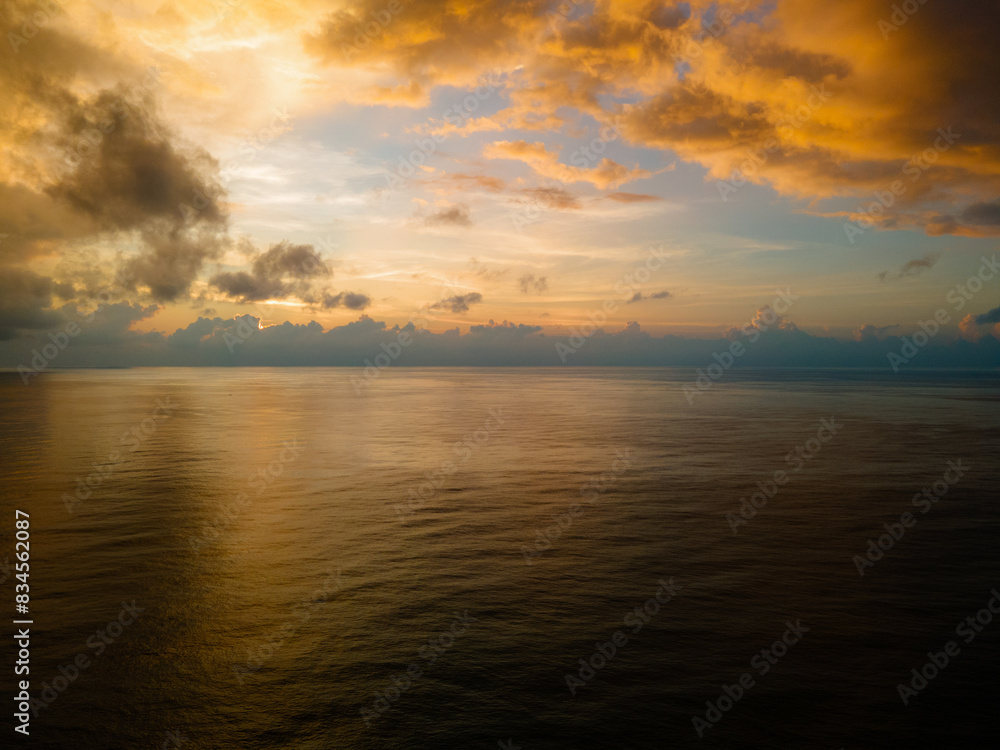 Fototapeta premium Fantastic sunset on the beach