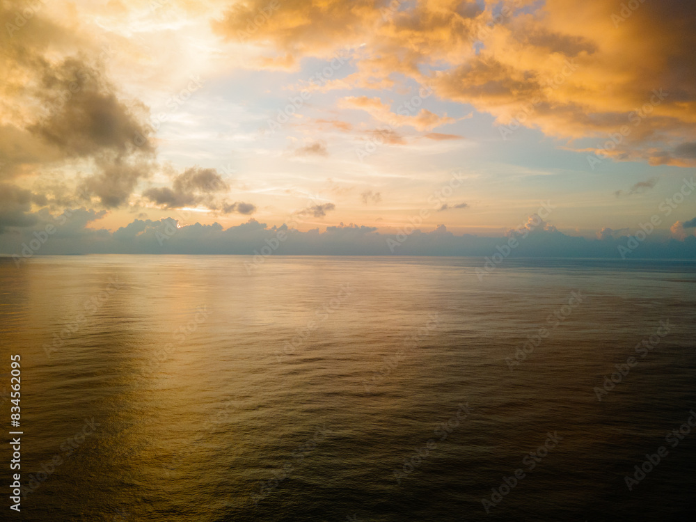 Fototapeta premium Fantastic sunset on the beach