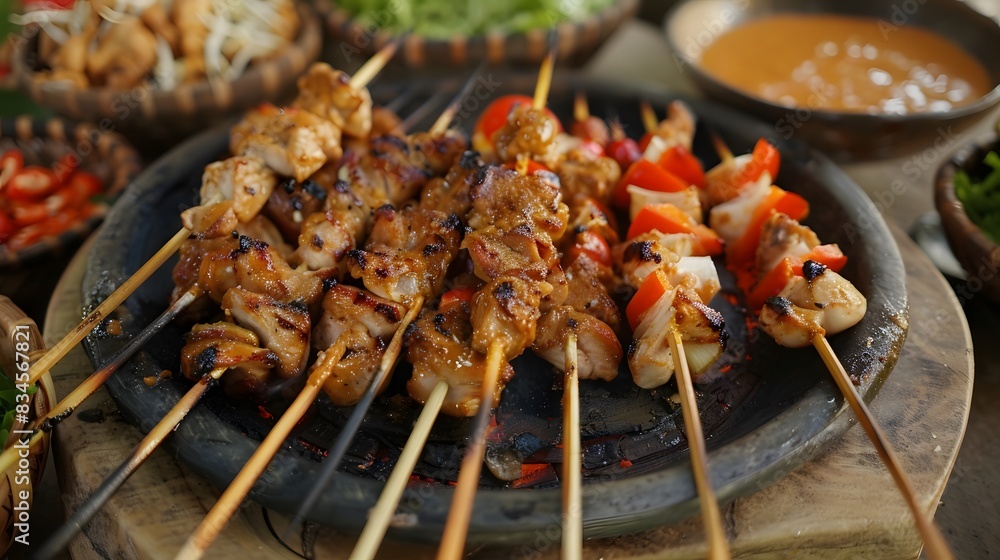 shish kebab on skewers shish kebab on skewers