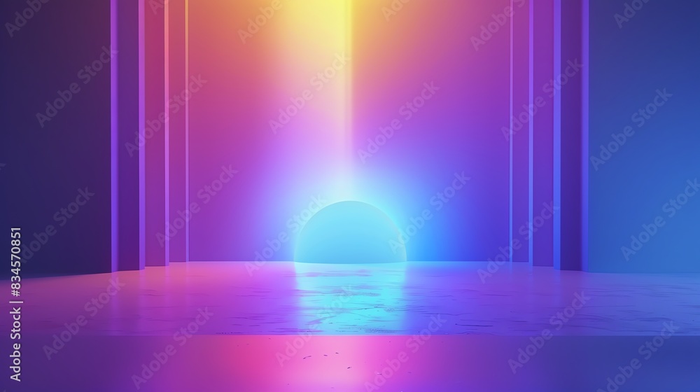 holographic light art flat design front view avantgarde theme animation analogous color scheme holographic light art flat design front view avantgarde theme animation analogous color scheme