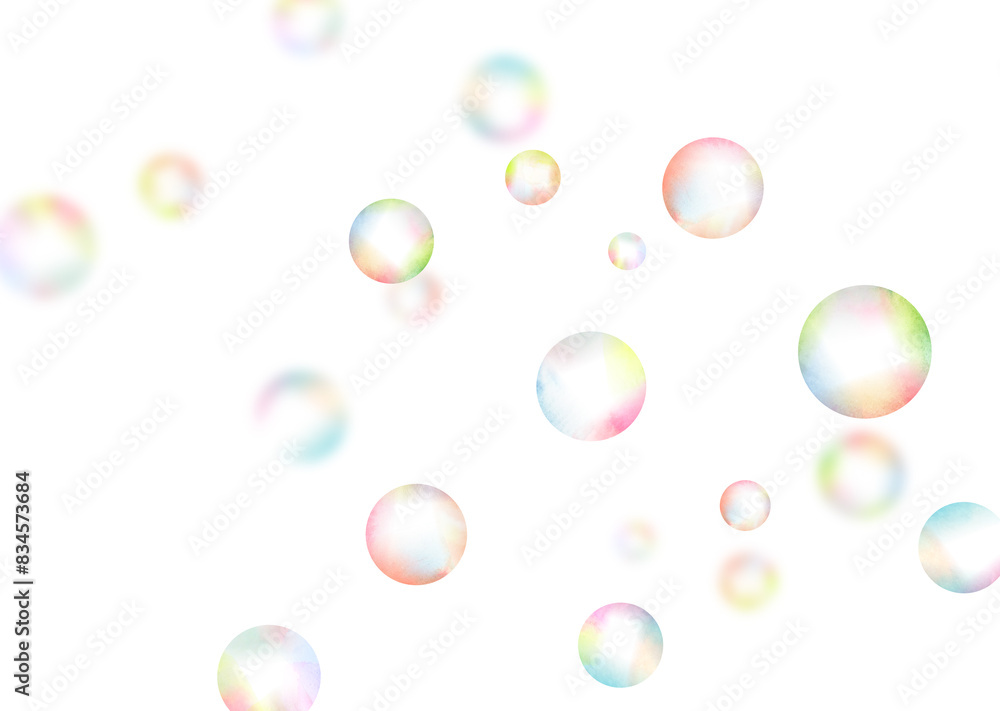 soap bubble drawn in watercolor soap bubble drawn in watercolor