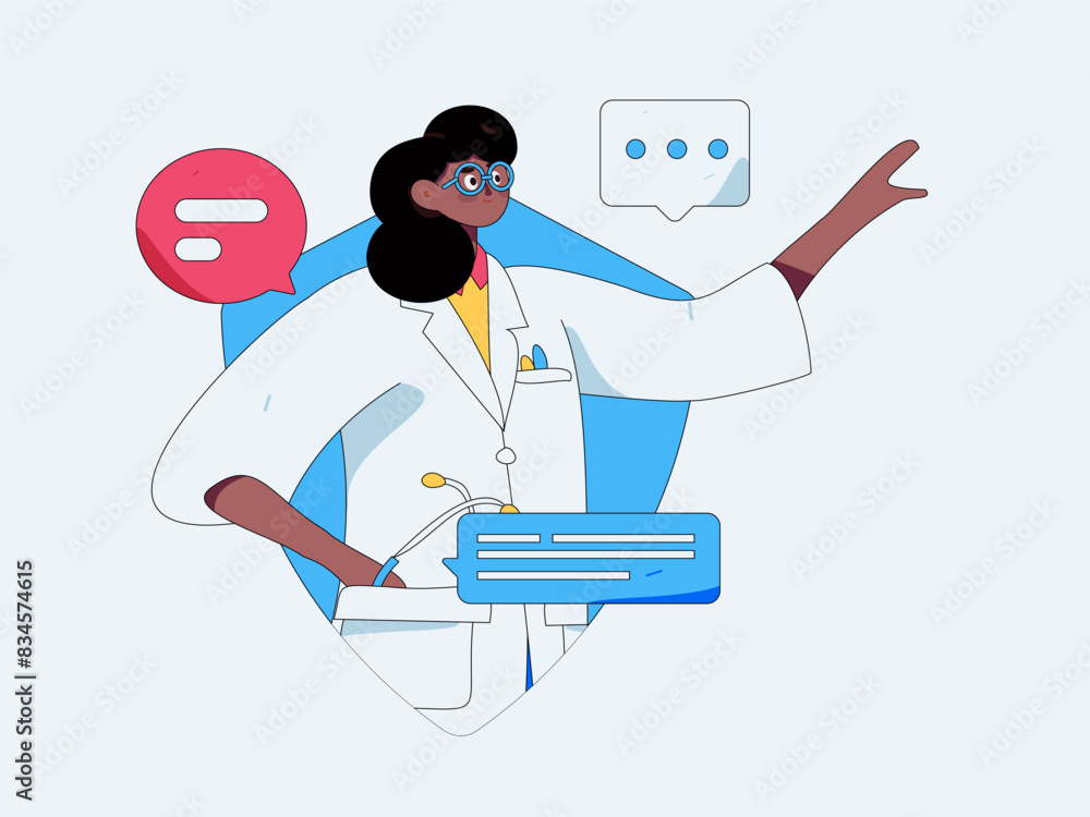 Medical characters fighting the epidemic flat vector concept operation hand drawn illustration
Medical characters fighting the epidemic flat vector concept operation hand drawn illustration