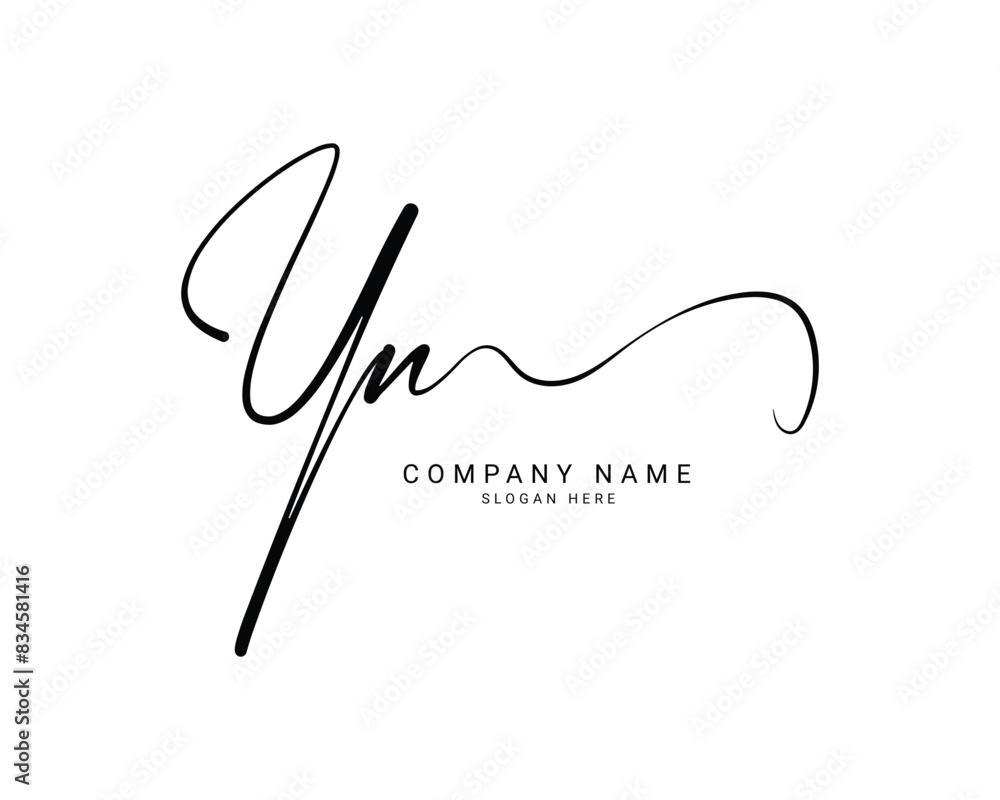 yn y n initial letter handwriting and signature logo yn y n initial letter handwriting and signature logo