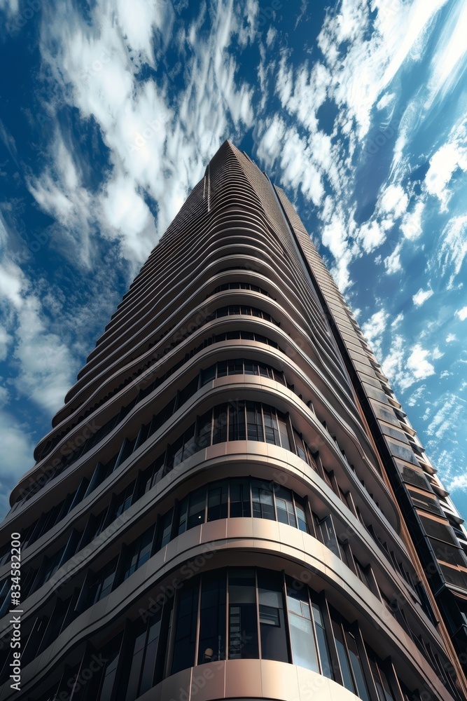 Obraz premium Exterior High Rise Building