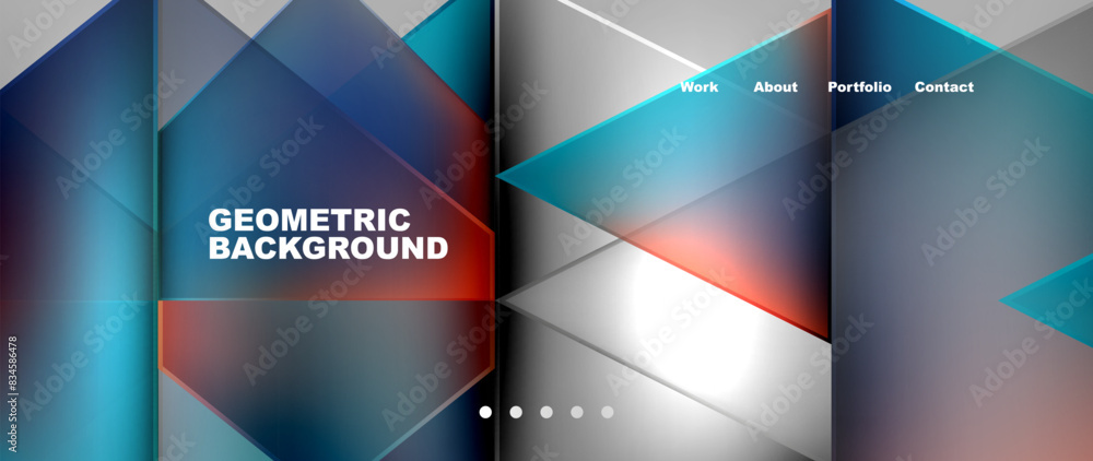 Gradient triangle geometric minimal wallpaper Gradient triangle geometric minimal wallpaper