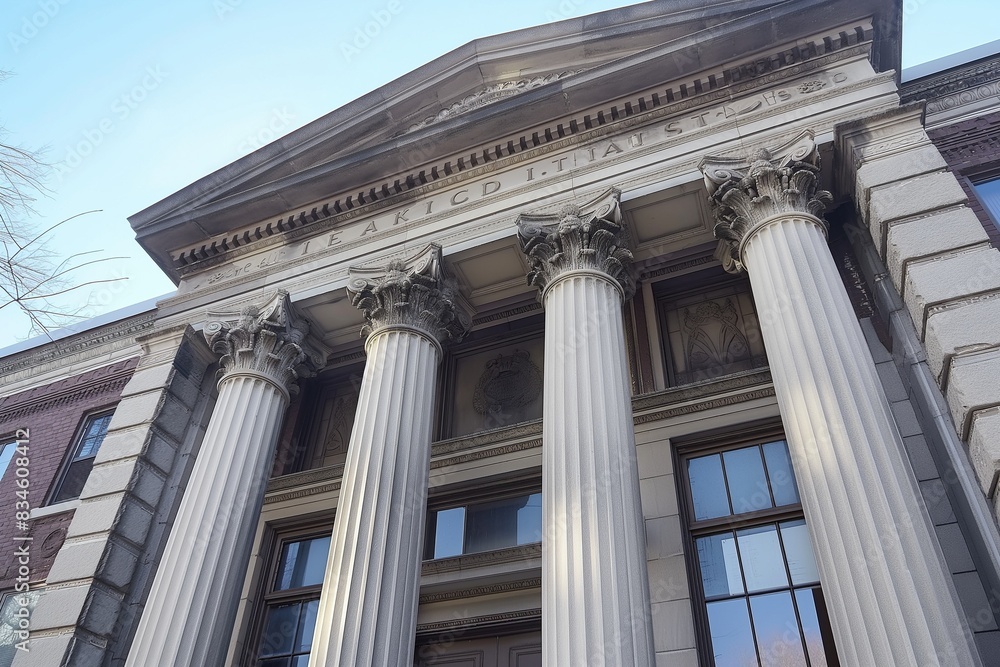 bank or government building by generative ai bank or government building by generative ai