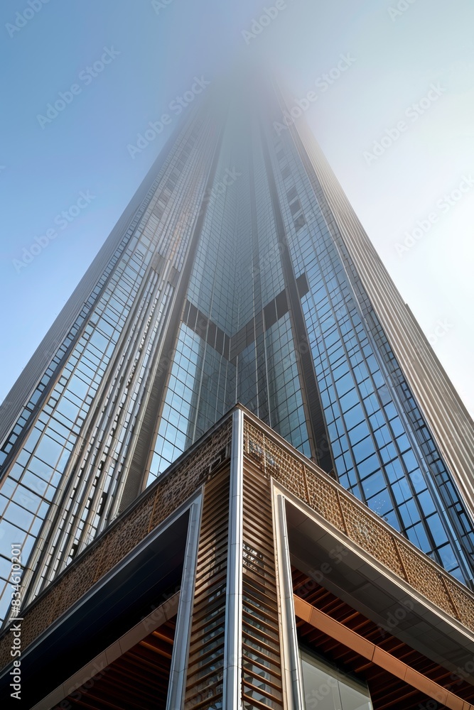 Obraz premium Exterior High Rise Building