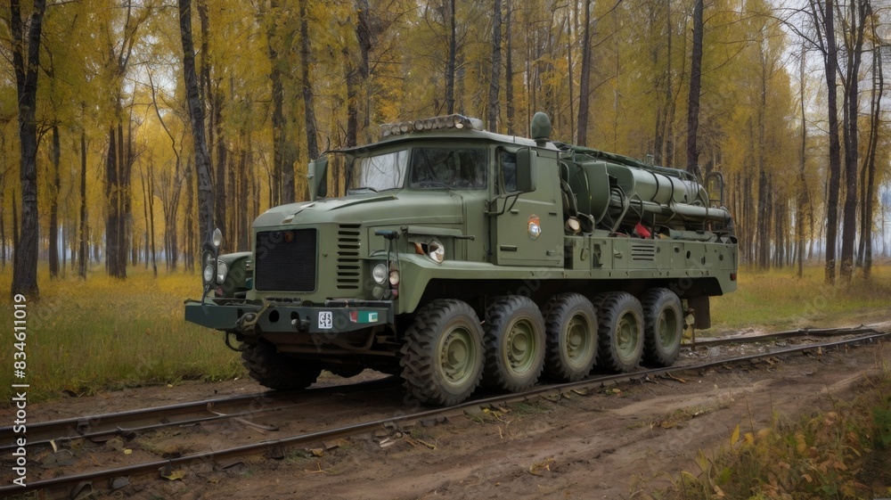 Fototapeta premium Military equipment