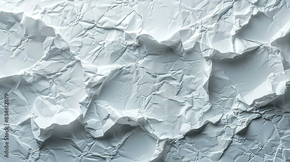 Obraz premium Waterlogged Creased Paper Backdrop
