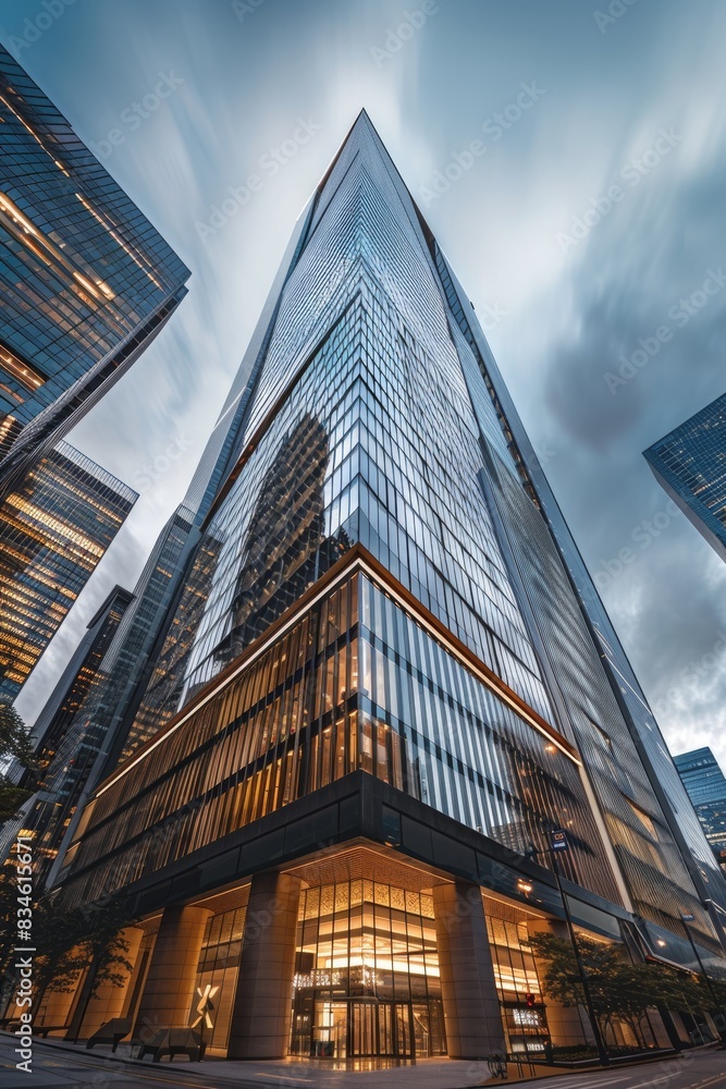 Naklejka premium Exterior High Rise Building