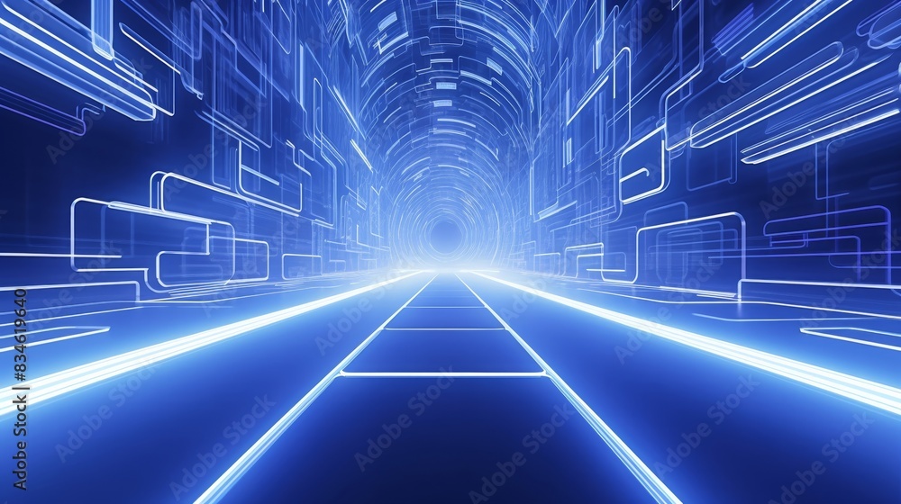 futuristic neon tunnel glow laser cyber fiction perspective tech. futuristic neon tunnel glow laser cyber fiction perspective tech.