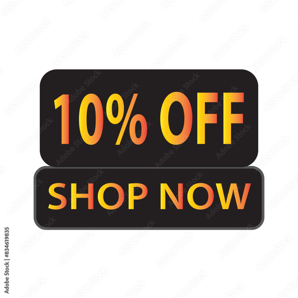 10 Percent Discount, 10% Off Shop Now. Up to 10% Discount Price tag for business promotion poster, banner, sticker, graphic design, icon, logo, sign, social media website coupon vector illustration. 10 Percent Discount, 10% Off Shop Now. Up to 10% Discount Price tag for business promotion poster, banner, sticker, graphic design, icon, logo, sign, social media website coupon vector illustration.