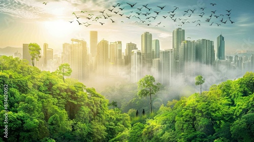 Smart city initiatives for reducing carbon emissions.  © Farda Karimov